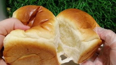 خبز الحليب اللذيذ بالعجينة اليابانية