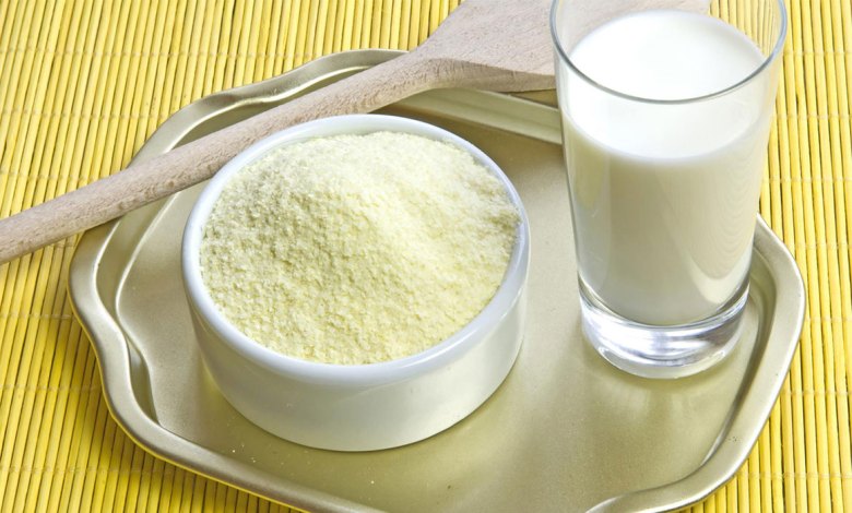 طريق عمل الحليب بودرة
