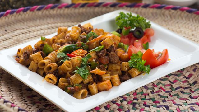 طريقة تحضير المكرونة المبكبكة