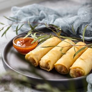 طريقة عمل سبرينغ رول بالخضار