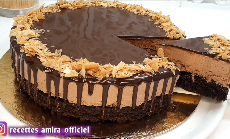 طريقة عمل حلوة لاكريم بدون كريمة سائلة