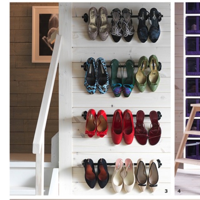 10 أفكار مذهلة لتخزين الأحذية في المساحات الضيقة