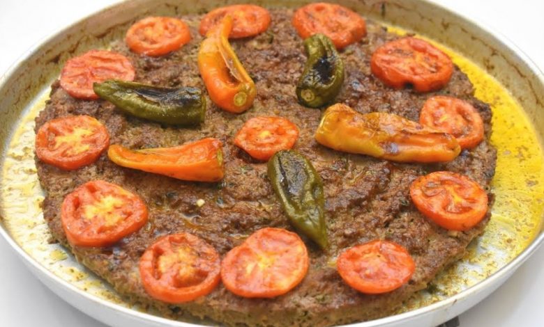 اللحمة بالصينية على الطريقة السورية