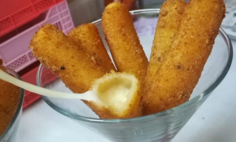 طريقة عمل أصابع البطاطس بالجبن