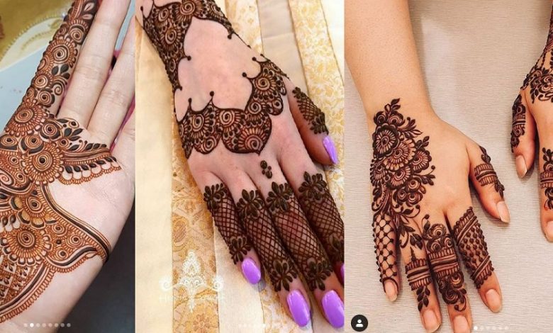 صور نقش حناء عصرية حديثة للعروس