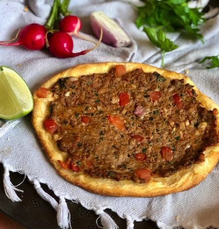 فطيرة اللحم التركية