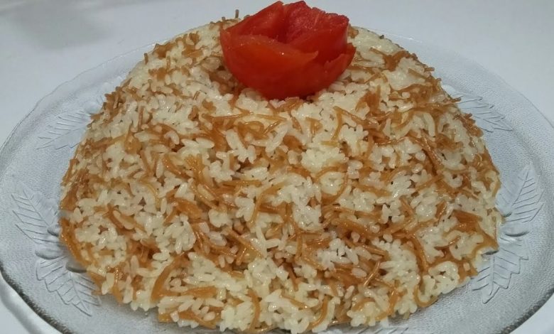 طريقة عمل رز بالشعيرية على الطريقة المصرية