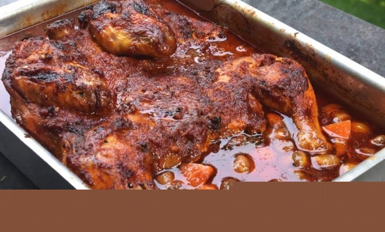 طريقة عمل الدجاج المسحب على الطريقة السورية