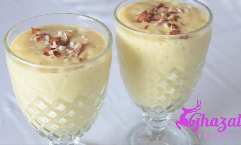 عصير الموز بالفلان