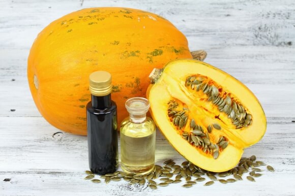 فوائد زيت اليقطين