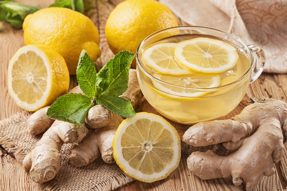 وصفة الليمون الحامض و الزنجبيل