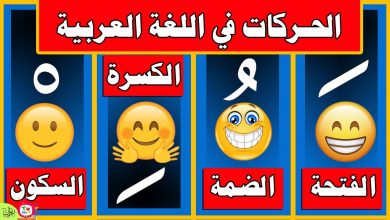الحركات في اللغة العربية