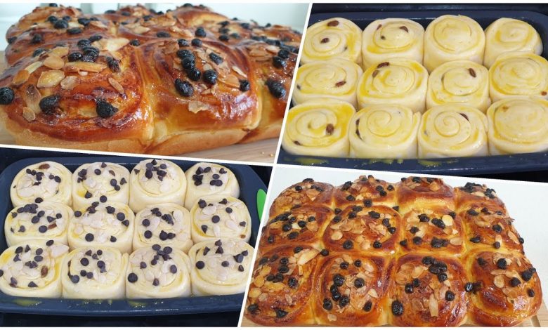 بريوش قطني بدون بيض
