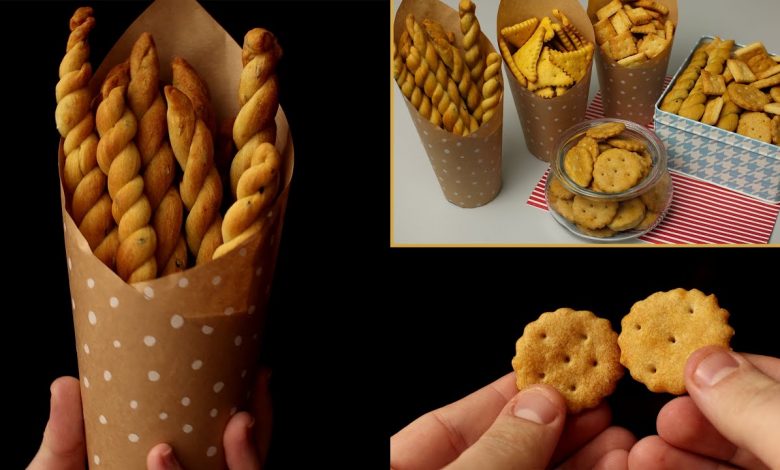طريقة عمل سناك مالح سريع