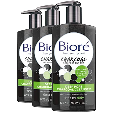 BIORÉ Deep Pore Charcoal Cleanser for Oily Skin