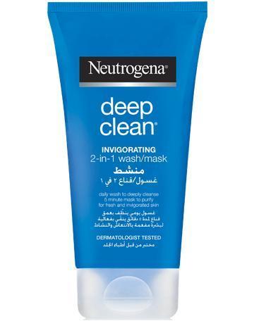 Neutrogena Deep Clean Invigorating 2-in-1 Face Wash Mask