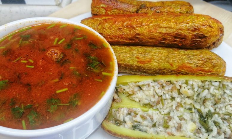طريقة عمل مكمور الكوسا