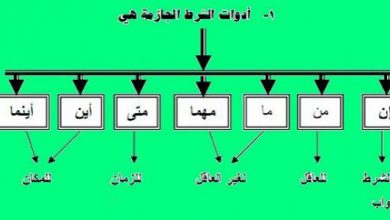 ادوات الشرط الجازمة في اللغة العربية والقرآن الكريم