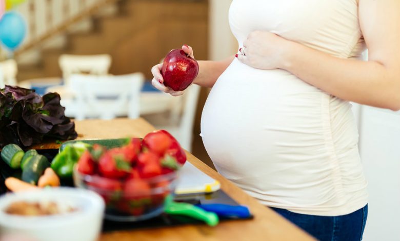 افضل الأطعمة للحمال في الشهر الرابع