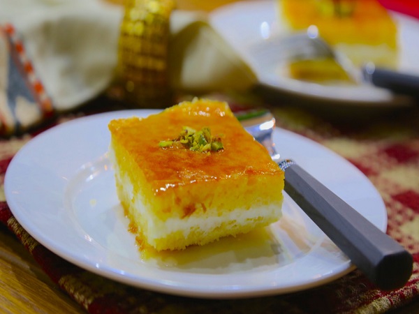 طريقة عمل البسبوسة بالمهلبية