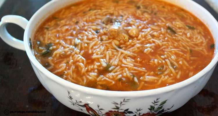 طريقة عمل شوربة الدويدة التونسية