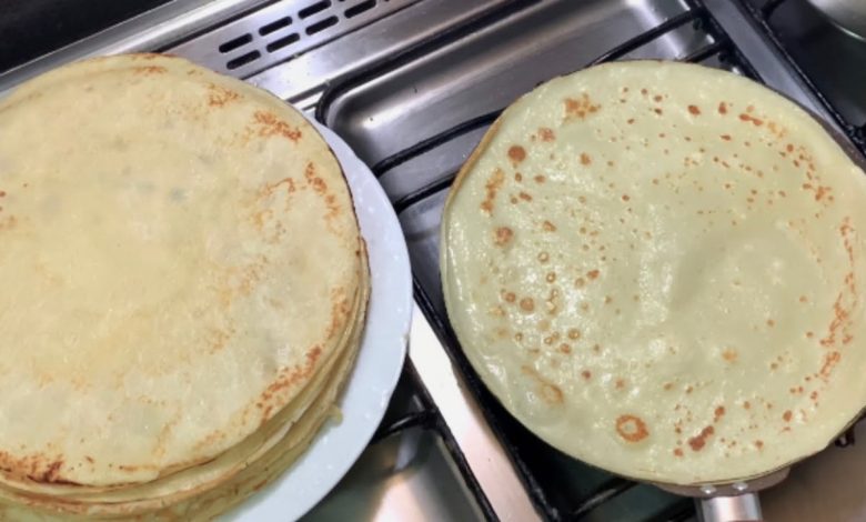 طريقة عمل كريب بدون بيض