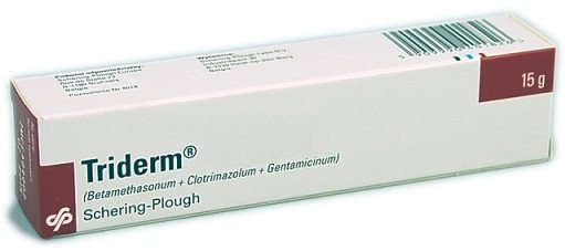 كريم ترايدرم Triderm Cream لعلاج الالتهابات الجلدية والتسلخات