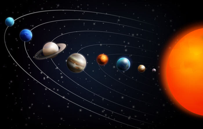 يبلغ عدد الكواكب المجموعه الشمسيه