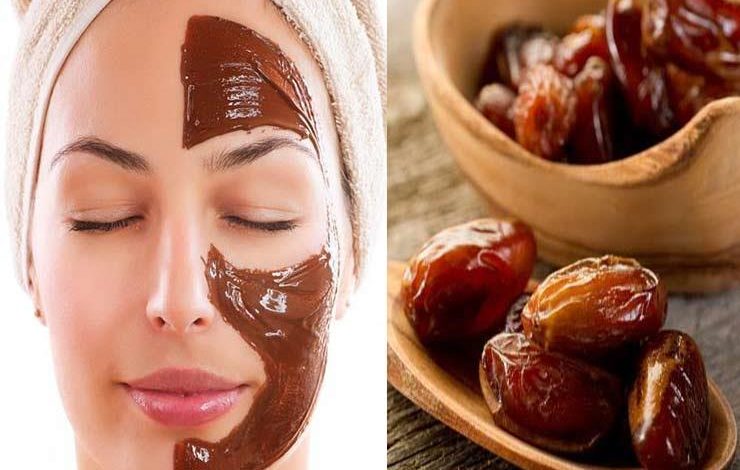 ماسك التمر والحليب لتنظيف وتفتيح البشرة