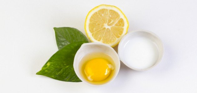 وصفة عصير الليمون الحامض وبياض البيض