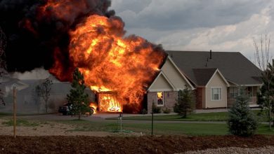 تفسير حلم الحريق في المنزل