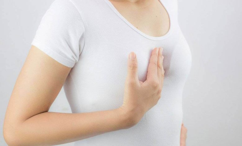 خراج الثدي عند المرأة