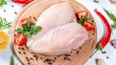 كم جرام بروتين في صدور الدجاج