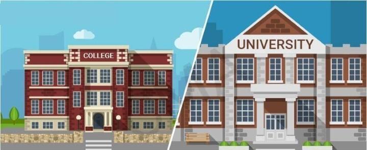 ما الفرق بين الكلية والجامعة