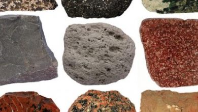 انواع الصخور وخصائصه ومراحل تكوينها