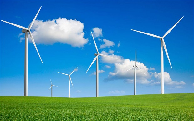 طاقة الرياح هي مصدر الطاقة الأكثر كفاءة من الطاقة الشمسية الضوئية