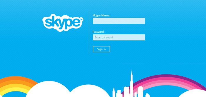 طريقة تسجيل دخول سكايب Skype