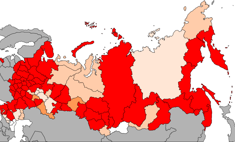 كم عدد سكان روسيا