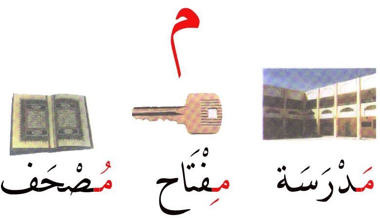 مجموعة كلمات بحرف الميم