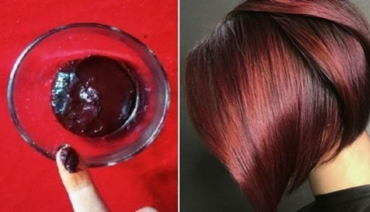 وصفة جبارة لصباغة الشعر بالأحمر أكاجو دون كيماويات
