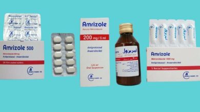دواء امريزول Amrizole دواعي الاستعمال، الجرعة والآثار الجانبية