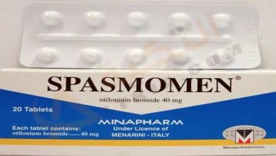 دواعي استعمال سبازمومين Spasmomen وأهم التحذيرات