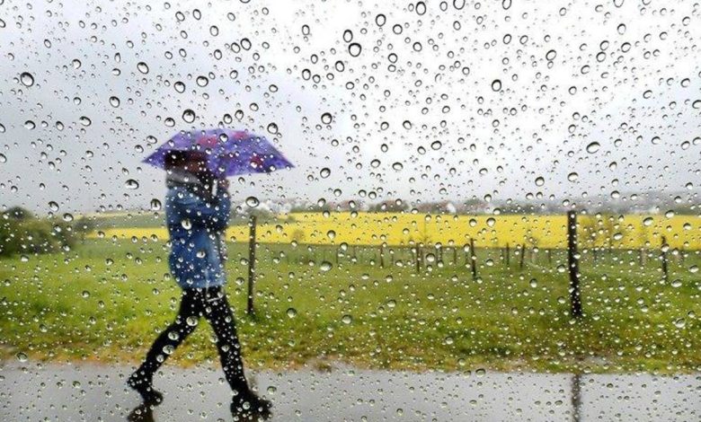يكثر تساقط الأمطار التصاعدية في