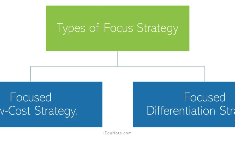 استراتيجيات التركيز focus strategies