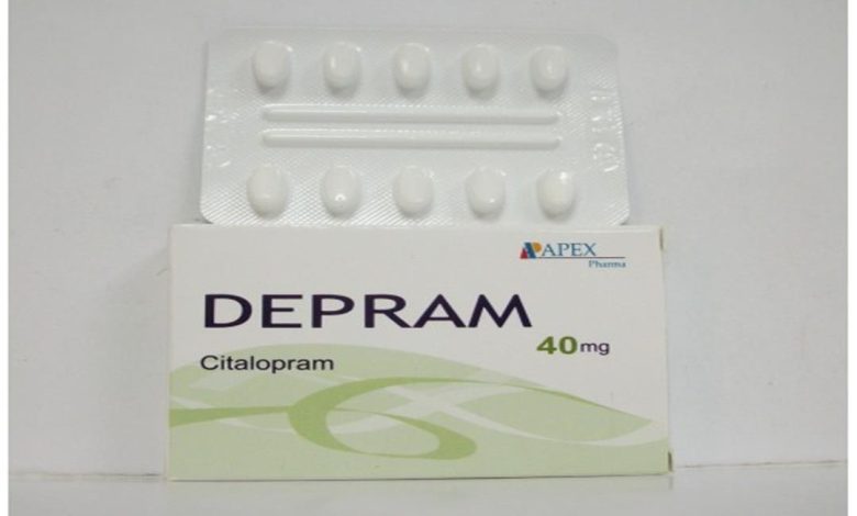 دواعي استعمال دواء ديبرام Depram وأثاره الجانبية