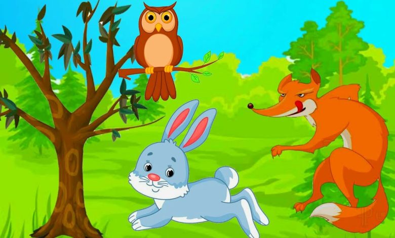 قصة الأرنب والثعلب للاطفال