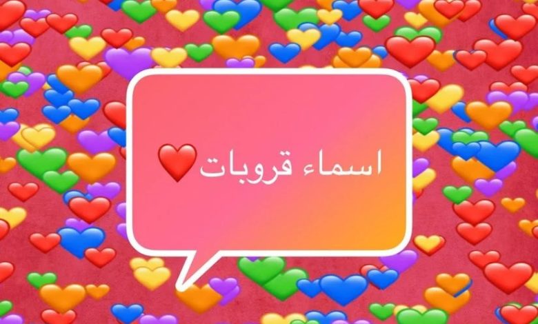 اسماء قروبات تضحك للواتس اب والفيس بوك