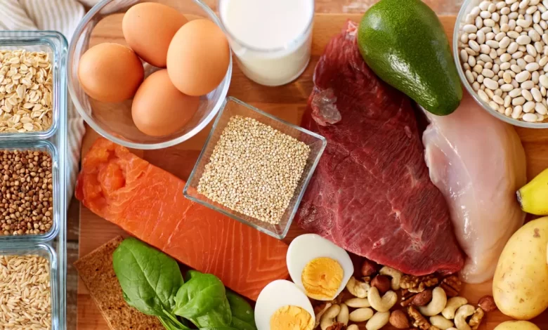 أطعمة صحية غنية بالبروتين
