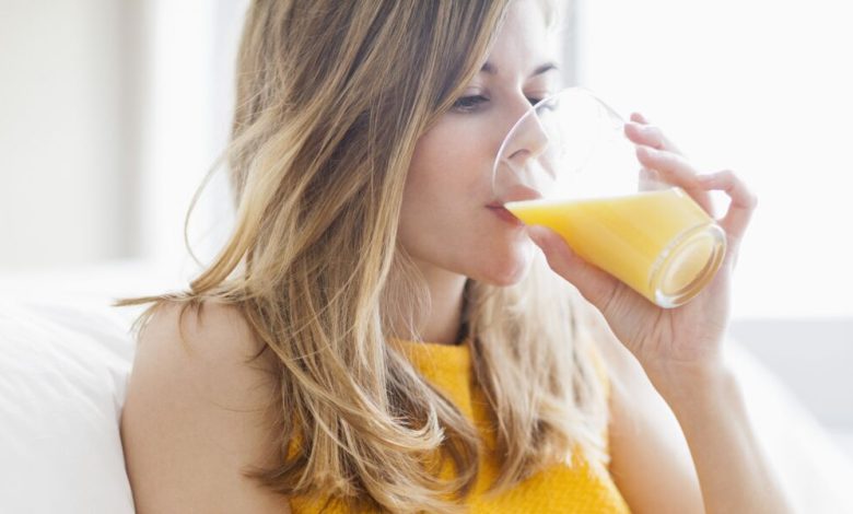 فوائد عصير البرتقال للنساء