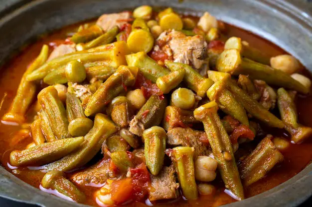 طريقة عمل البامية التركية